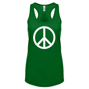 Peace Womens Racerback Tank Top