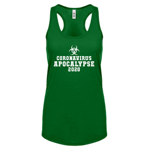 Coronavirus Apocalypse 2020 Womens Racerback Tank Top