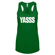 Racerback Yasss Womens Tank Top