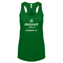 Starcourt Mall Hawkins Indiana Womens Racerback Tank Top