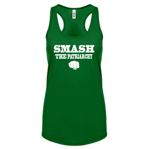 Smash the Patriarchy Womens Racerback Tank Top