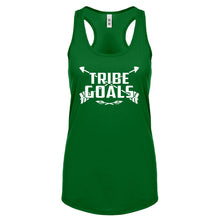 Racerback Tribe Goals Womens Tank Top