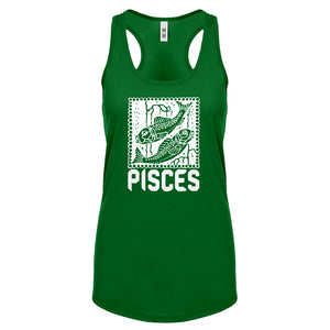 Racerback Pisces Zodiac Astrology Womens Tank Top