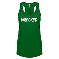Racerback Wrecked Womens Tank Top