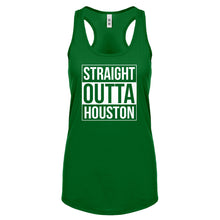 Straight Outta Houston Womens Racerback Tank Top