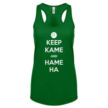 Racerback Keep Kame and Hame Ha Womens Tank Top