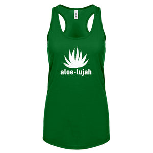 Racerback Aloe-lujah Womens Tank Top