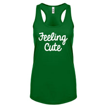 Feeling Cute Womens Racerback Tank Top