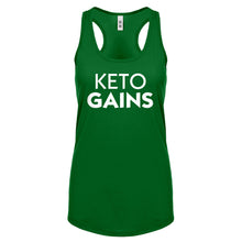 Racerback Keto Gains Womens Tank Top