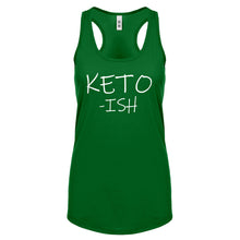 KETO -ish Womens Racerback Tank Top