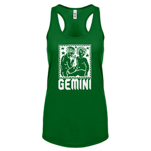 Racerback Gemini Zodiac Astrology Womens Tank Top