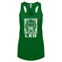 Racerback Leo Zodiac Astrology Womens Tank Top