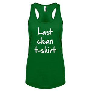 Racerback Last Clean Tshirt Womens Tank Top