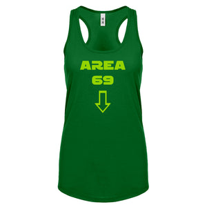 Area 69 Womens Racerback Tank Top