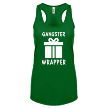 Gangster Wrapper Womens Racerback Tank Top