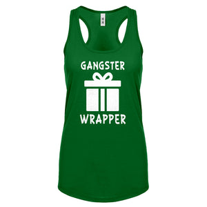 Gangster Wrapper Womens Racerback Tank Top