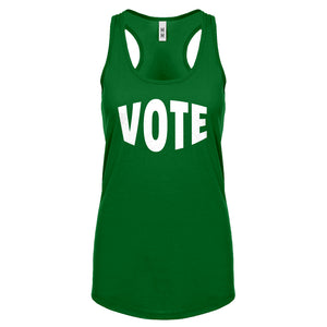 VOTE Womens Racerback Tank Top