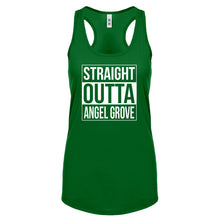 Racerback Straight Outta Angel Grove Womens Tank Top
