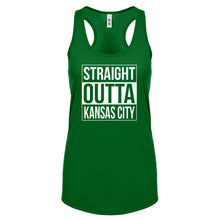 Straight Outta Kansas City Womens Racerback Tank Top
