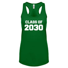 Class of 2030 Womens Racerback Tank Top