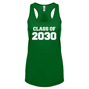 Class of 2030 Womens Racerback Tank Top