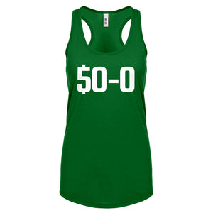 Racerback 50-0 Undefeated Womens Tank Top