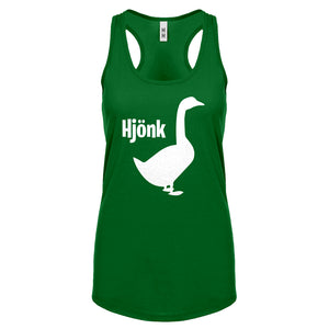GOOSE HJONK Womens Racerback Tank Top