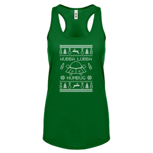 Racerback Wubba Lubba Humbug Womens Tank Top