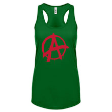 Racerback Anarchy Womens Tank Top