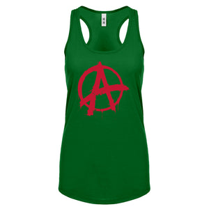 Racerback Anarchy Womens Tank Top