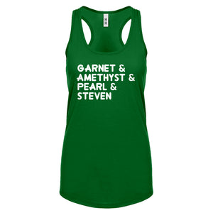 Racerback Gem Squad Womens Tank Top