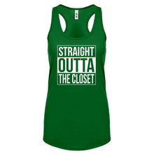Straight Outta the Closet Womens Racerback Tank Top