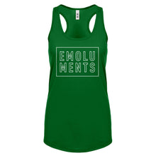Racerback Emoluments Womens Tank Top