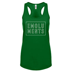 Racerback Emoluments Womens Tank Top