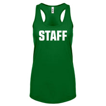 Racerback Staff Womens Tank Top