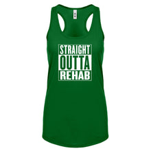 Racerback Straight Outta Rehab Womens Tank Top