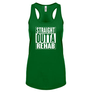 Racerback Straight Outta Rehab Womens Tank Top