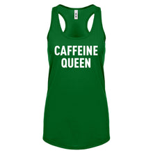 Racerback Caffeine Queen Womens Tank Top