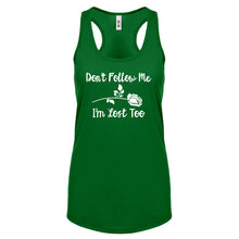 Racerback I'm Lost Too Womens Tank Top