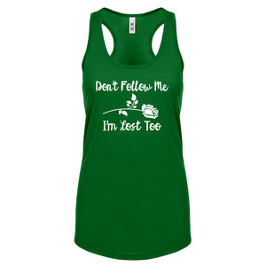 Racerback I'm Lost Too Womens Tank Top