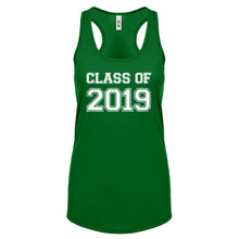 Racerback Class of 2019 Womens Tank Top