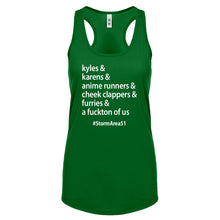 Storm Area 51 Runner Womens Racerback Tank Top