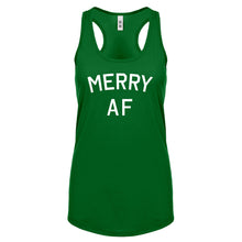 Merry AF Womens Racerback Tank Top