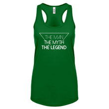 The Man the Myth the Legend Womens Racerback Tank Top