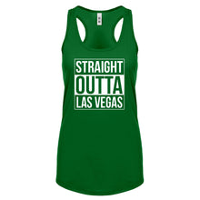 Straight Outta Las Vegas Womens Racerback Tank Top