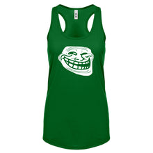 Trollface Womens Racerback Tank Top