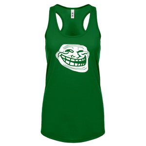 Trollface Womens Racerback Tank Top
