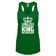 Racerback Long Live the King Womens Tank Top