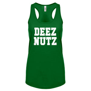 Racerback Deez Nuts Womens Tank Top