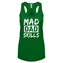 Mad Dad Skills Womens Racerback Tank Top